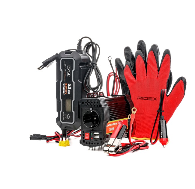 Batería, aparato auxiliar de arranque